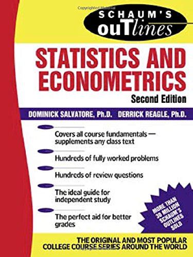 Full Download Schaums Outline Of Statistics And Econometrics Schaums Outline Series By Dominick Salvatore
