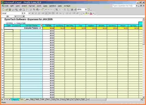 Schedule C Excel Template Elegant Schedule C Excel Template Excel