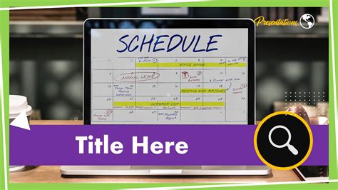 Schedule Workspace Google Slides Themes and PowerPoint Template
