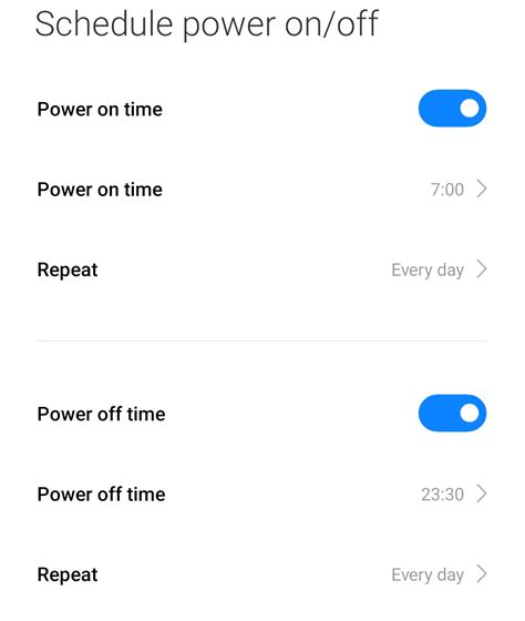Scheduled Power On And Off Android: Power Schedule APK for Android Download image 1