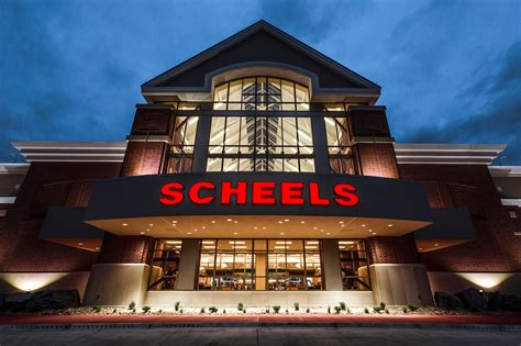 Scheeels. SCHEELS Omaha, Nebraska is located in the Village Pointe Shopping Center in a 177,000 square-foot shopping experience showcasing Nebraska’s largest selection of sports, fashion, footwear, and entertainment for the entire family to enjoy. 