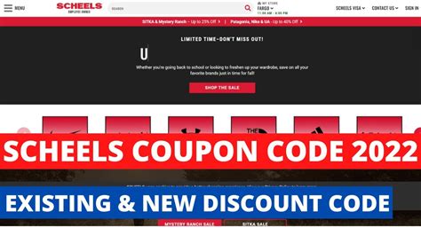 Scheels coupon code november 2022. scheels coupon code. 47 People Used. Buy Sandals And Score Up To 65% Off. Spend much less on your dream items when you shop at scheels.com. Quality goods at top notch prices. Expires 11/04/2023. Get Deal. scheels coupon code. 40 People Used. Teacher Discount: Pick Up In Store\u002FCurbside With Free Shipping. 