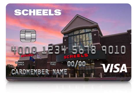 Scheels first bankcard. Manage your Scheels Visa credit card account anytime, from anywhere with this app. Check balance, view statement, pay bill, set alerts, and more with Touch ID® security. 