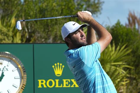 Scheffler wins player vote as PGA Tour player of the year over Rahm