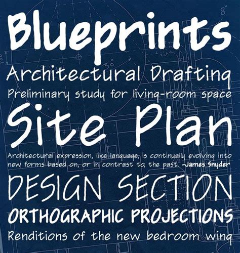 Schema Architecture Font Fonthead Design Fonts Architectural