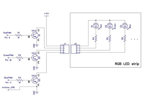 Schematic Led Strip Circuit Diagram Wiring Diagram Schemas