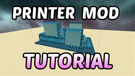 Schematica Printer Mod TUTORIAL - How to Auto …