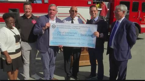 Schenectady Fire Department receives $800K for new fire truck