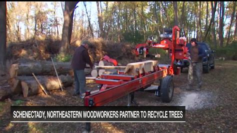 Schenectady begins partnership to recycle trees