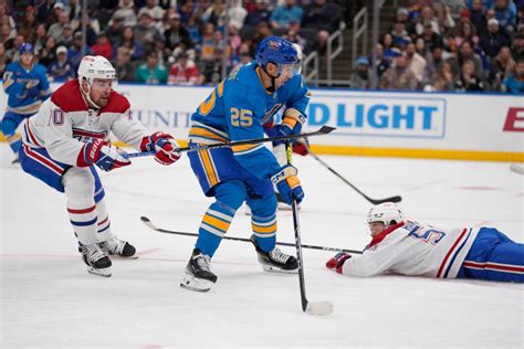 Schenn, Kyrou star in Blues' 6-3 victory over Canadiens