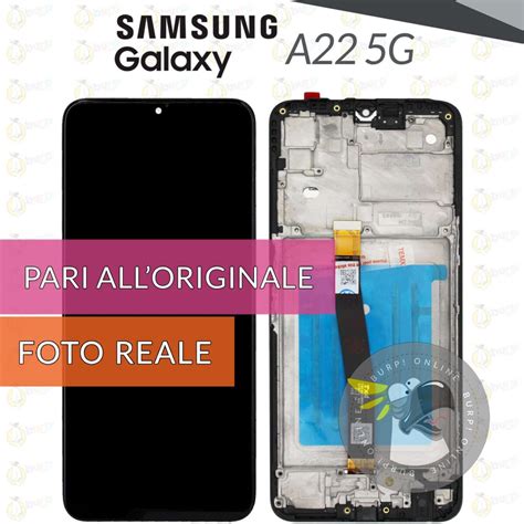 Schermo LCD originale per Samsung Galaxy A22 5G SM-A226 …