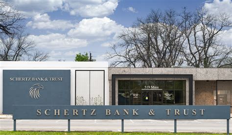 Schertz bank. Schertz Bank & Trust uses security features on our Internet Branch to help prevent unauthorized access to your personal financial information. Our site uses Secure Socket Layer (SSL) protocol for providing data security during transmission. Various levels of security focus on firewalls, filtering routers, and a trusted operating system. 