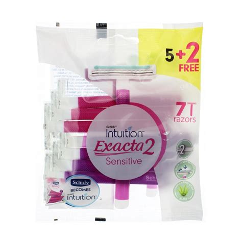 Schick - Exacta 2 for Women Sensitive Disposable Razors 5 …