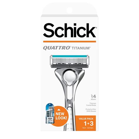 Schick Quattro Titanium Razor - amazon.com