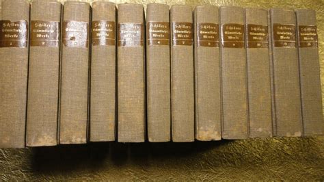 Schillers werke in zwölf bänden. - Manoscritti della biblioteca statale monumento nazionale di santa scolastica di subiaco..