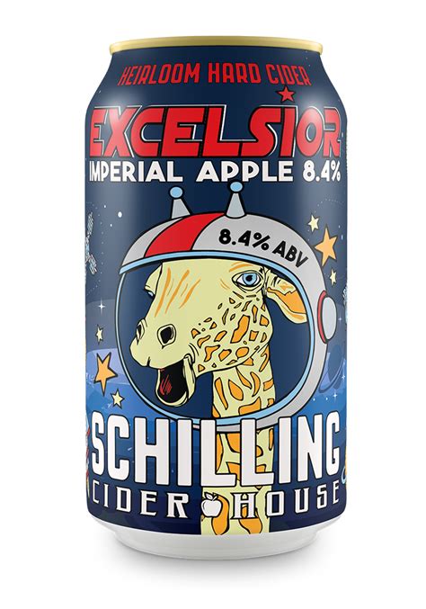 Schilling hard cider. Indulge, fellow Legend, in this dyabolically dry cider! Yeti or not, this elusive dry cider bursts with fresh-pressed apple flavor and aroma. A cider this dry and well balanced is hard to find and no small feat to make. 