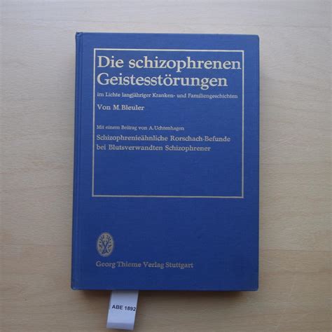 Schizophrenen geistesstörungen im lichte langjähriger kranken  und familiengeschichten. - Arqueología lojana, enfoques y perspectivas a partir de una coleccíon cerámica.