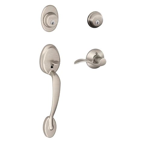 Schlage Entry door interior handle Handlesets at Lowes.com