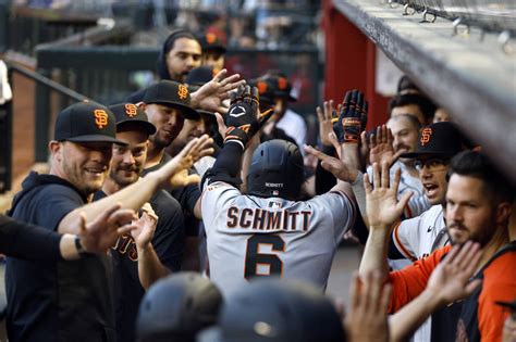 Schmitt leads Giants against the Diamondbacks following 4-hit performance