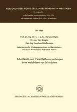 Schnittkraft  und verschleißuntersuchungen beim walzfräsen von stirnrädern. - System dynamics 2nd edition solution manual.