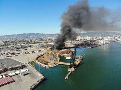 Schnitzer Steel in Oakland has history of fires