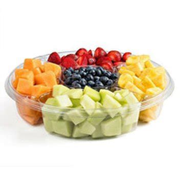 Schnucks fruit tray. A fruit salad may seem like a no-brainer to prepare, but adding extra flavor with a ginger-lime–passion fruit dressing can make the difference between an uninspired mound of random... 