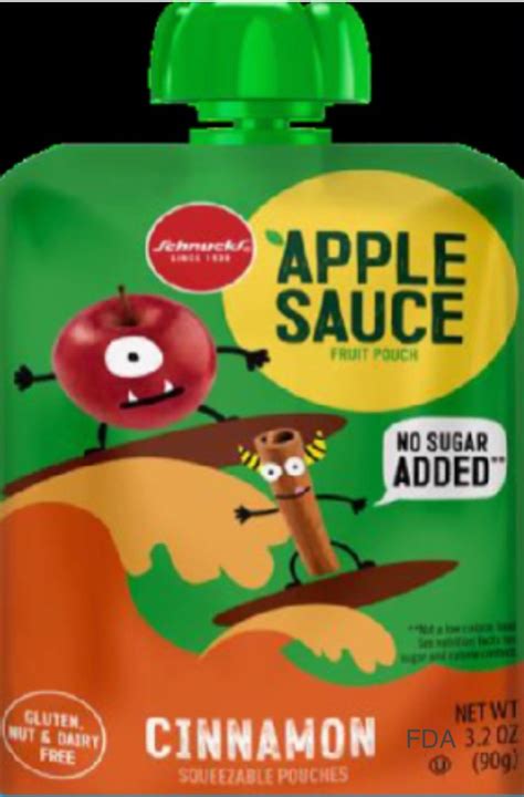 Schnucks stores recalling applesauce products after finding lead in pouches