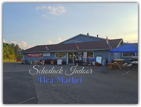 Jul 14, 2019 · Tracy Bingham recommends Schodack Indoor Flea Market. ·. September 12, 2021 ·. This place is amazing!!! We met the most fabulous people and left with an SUV filled with goodies. All of the vendors were extremely nice and fun. I will definitely be back!! (But this time early than an hour before closing and with 2 vehicles!