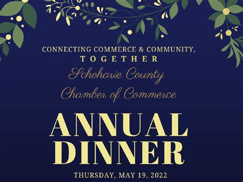 Schoharie County Chamber of Commerce annual dinner