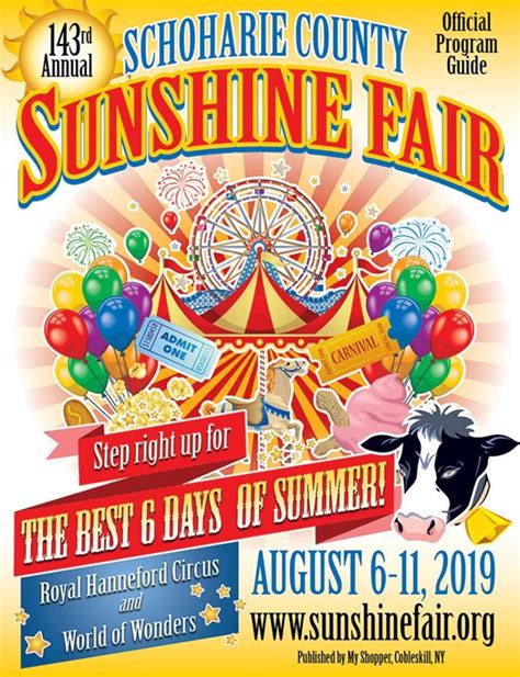 Schoharie County Sunshine Fair kicks off Tuesday