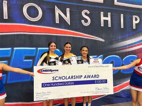 Scholarships — CHEERpros