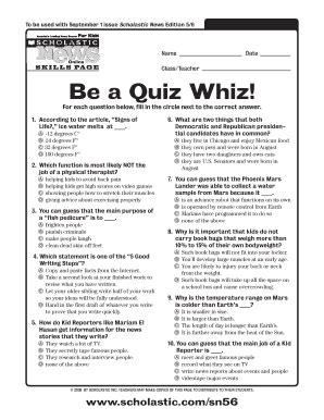 Scholastic answer key 2022. Lesson Plan - 2022 Year In Review. 1. Preparing to Read. Preview Words to Know. Project the online vocabulary slideshow and introduce the Words to Know. reign. monarch. Set a Purpose for Reading. Have students list news events they recall from 2022. 