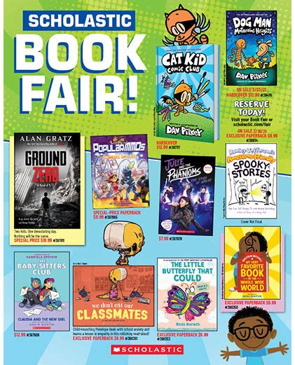Scholastic book fair catalog 2022. Get details on your school's Fair date, load your eWallet, access the Book Fair online, and more. Scholastic Book Clubs Rewarding for teachers, easy for families, fun for kids— a love of reading is inside every Book Box. 
