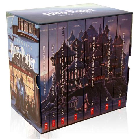 Scholastic harry potter set. Amazon.com: Harry Potter Complete Series Boxed Set Paperback Collection JK Rowling All 7 Books! New!: 0728295426007: J.K. Rowling, Mary GrandPré: Office Products ... they have a higher page count due to Scholastic's formatting choices (there are fewer words per page compared to the U.K. versions, and Order of the Phoenix has the … 