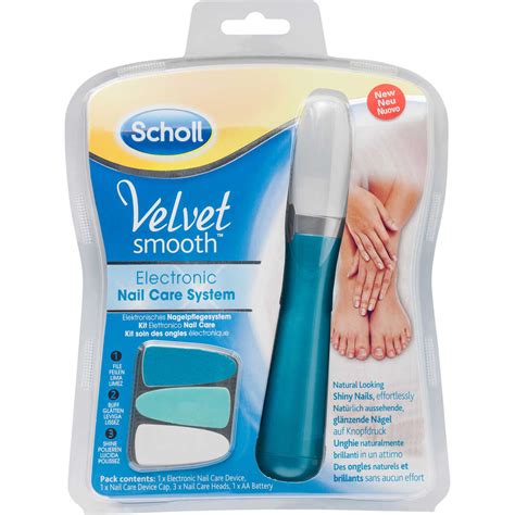 Scholl Velvet Smooth Electronic Nail Care System Price
