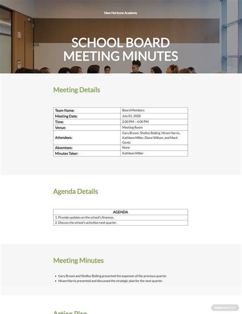 School Board / Board Minutes