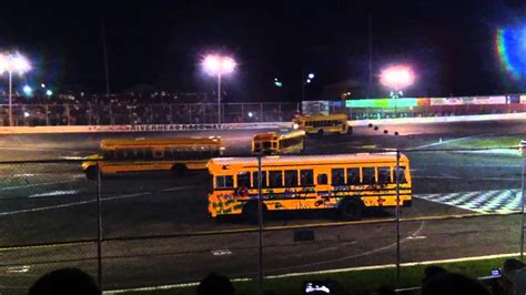 School Bus Demo To Spotlight Riverhead Raceway Program Aug.