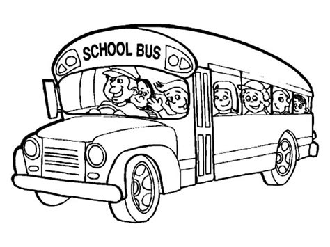 School Bus Driver Coloring Pages Best Place to Color Android Tab