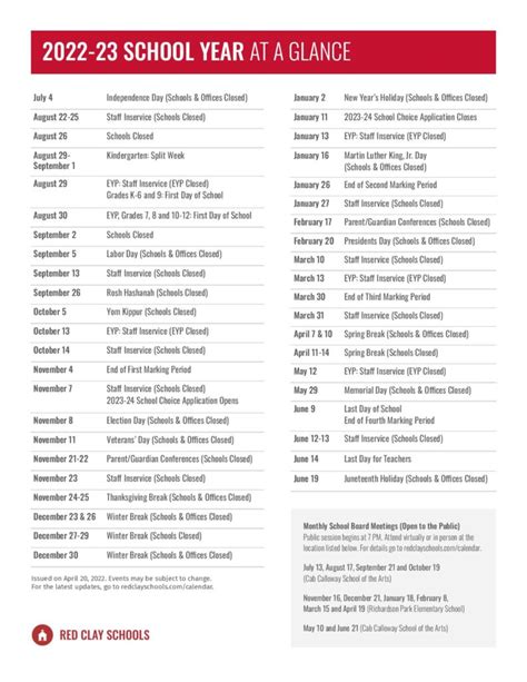 School Choice / Choose Red Clay