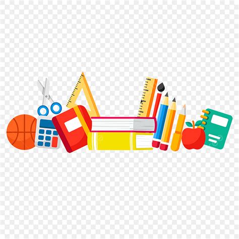 School Equipment Kids Free PNG and PSD - Pngtree