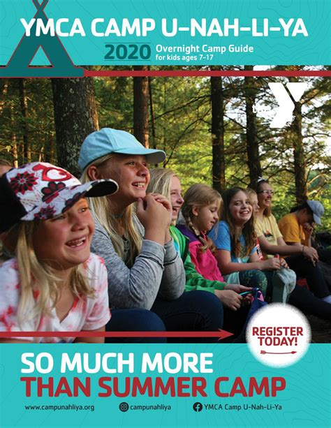 School Forms and Resources YMCA CAMP U-NAH-LI-YA