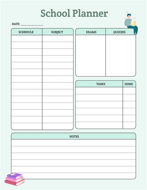 School Planner Template
