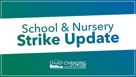 School Strike Closures in January Dundee City Council