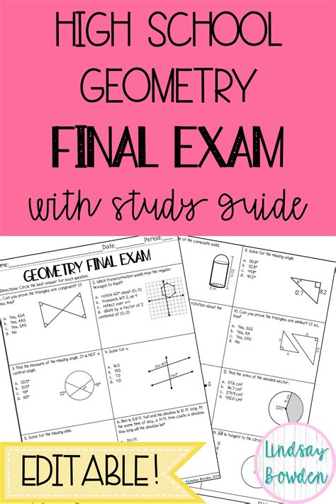 School Study Geometry High Guide