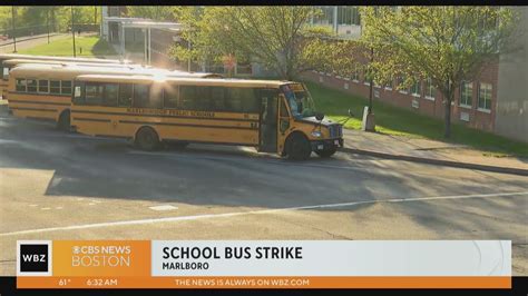 School bus drivers Marlboro go on strike amid contract negotiations