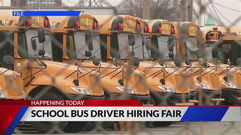 School bus drivers wanted in St. Louis, hiring fair set for Friday