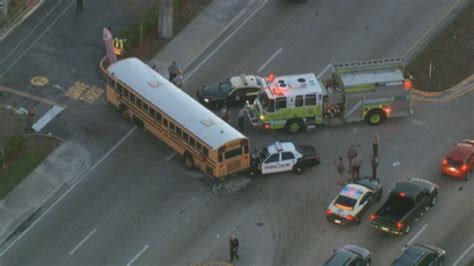 School bus involved in collision in SW Miami-Dade