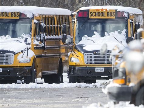 School buses cancelled for parts of Durham Region due to winter weather