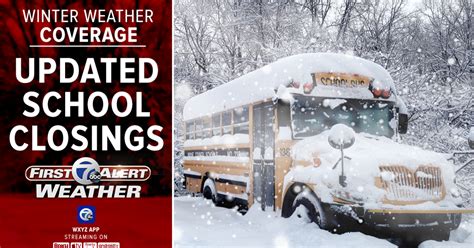 Nearly two dozen schools in metro Detroit were closed on T