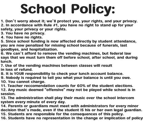 School Policies. Download the documents to find o